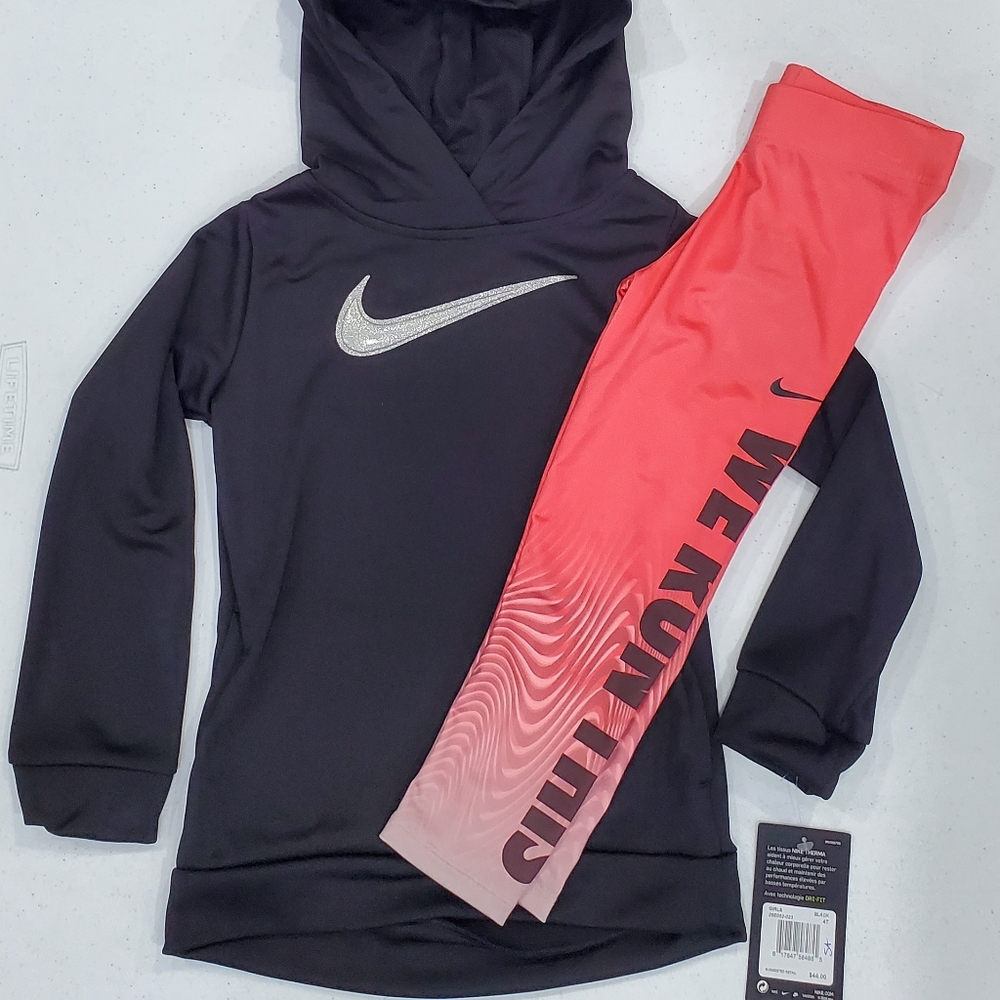 🆕️ Nike Fleece Hoody & Leggings - Picture 2 of 5